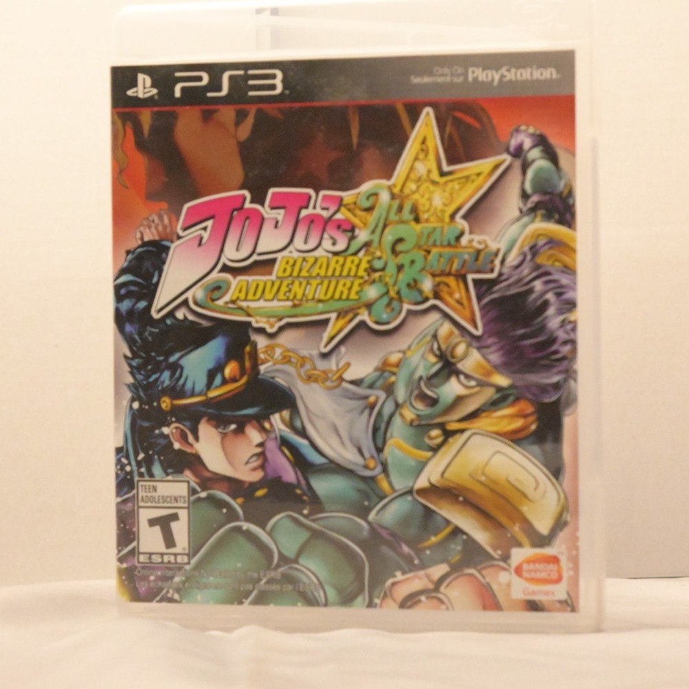 JoJo's Bizarre Adventure All-Star Battle CIB Sony PS3 Complete w/ Case Disc